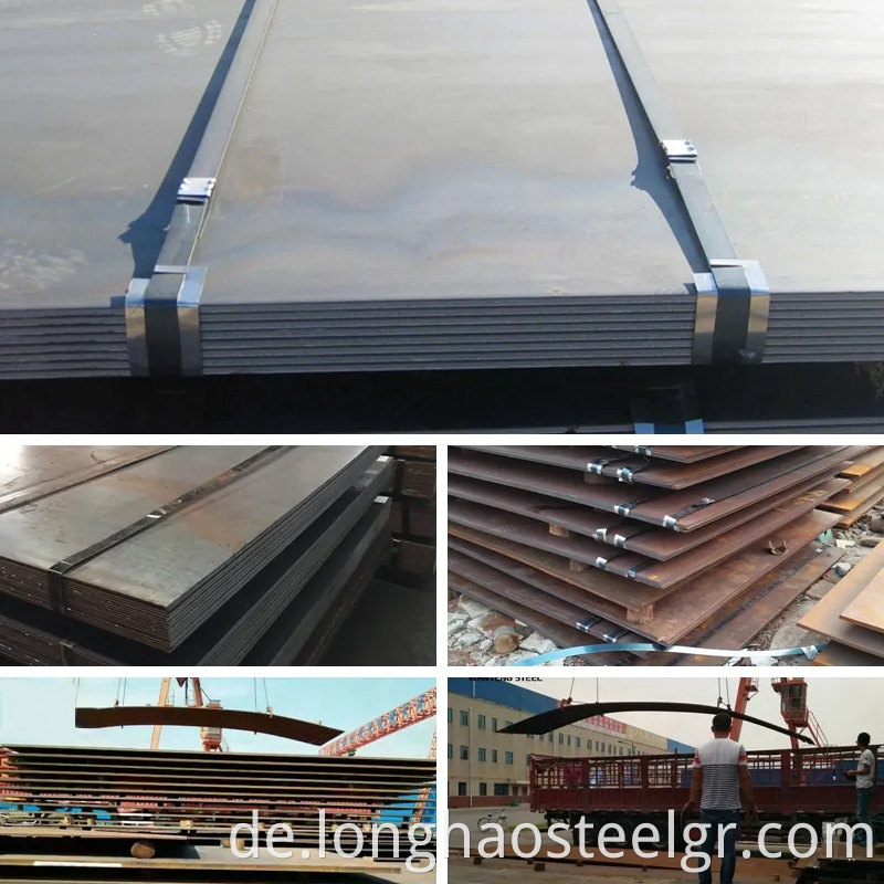 Weather resistant steel plate